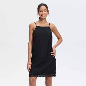 Women's Lace Trim Mini A-Line Dress - Universal Thread™ - 1 of 3