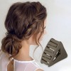 Unique Bargains Women's Elegant Triangle Hair Clips 1.69"x1.38"x1.10" 3 Pcs - 2 of 3