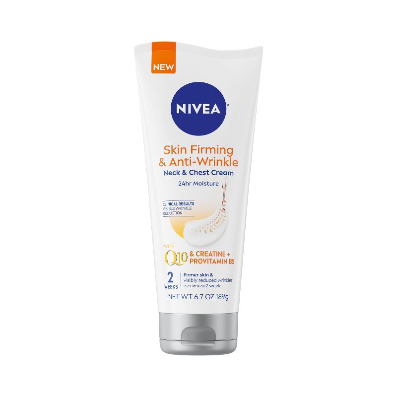 NIVEA Skin Firming &#38; Anti-Wrinkle Neck &#38; Chest Cream - 6.7oz, 1 of 12