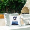Stupell Industries Navy Blue Fashion Heels Glam Brand Bookstack Outdoor Decorative Throw Pillow, 18 x 18 - 3 of 3