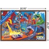 Trends International Mattel Hot Wheels - Awesome Around Every Corner Framed Wall Poster Prints - 3 of 4