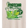 Women's - Instant Message - The Matcha Place Bakery Oversized Graphic T-Shirt - image 2 of 4