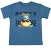 The Juniper Shop I'm Just Here For the Chicks Checkered Toddler Short Sleeve Tee - 2 of 4