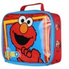 Intimo Sesame Street It's Elmo HAHA LOL Tossed Face Print Insulated Lunch Box Bag Tote Red - image 2 of 4