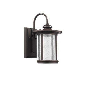 Chloe Lighting Cole Transitional Led Rubbed Bronze Outdoor Wall Sconce 13" Height - 1 of 3
