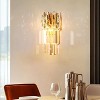 Luxury Crystal Bathroom Vanity Light Sconces Hall Bedroom Wall Lamp Adjustable - 2 of 4