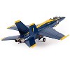 Boeing F/A-18E Super Hornet Fighter Aircraft "Blue Angels #1" (2021) United States Navy 1/144 Diecast Model by JC Wings - 4 of 4
