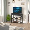 Aheaplus Entryway Table with Drawers, Sofa Table with Storage Shelves, Console Table with Charging Station - 4 of 4