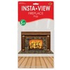 Beistle Fireplace Insta-View, 3' 2" x 5' 2", (1/Pkg) Multicolored - 3 of 4