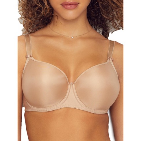 fantasie smoothing women's moulded seamless strapless bra, 30dd, nude 