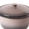 BergHOFF Neo 7Qt. Cast Iron Round Covered Dutch Oven, Oyster - 2 of 4