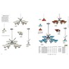 Elk Home Refraction 6 - Light Pendant in  Polished Chrome - 3 of 3
