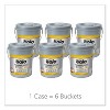 GOJO Scrubbing Towels, Hand Cleaning, 2-Ply, 10.5 x 12, Silver/Yellow, 72/Bucket, 6/Carton - 2 of 4