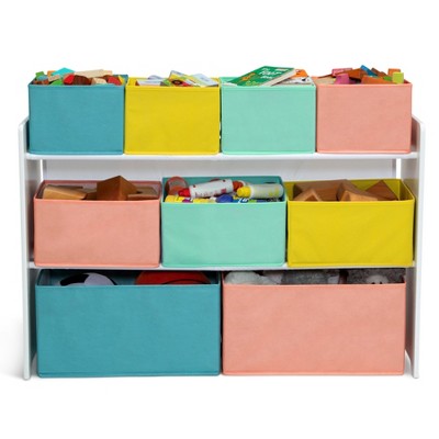 Delta Children Deluxe 9 Bin Toy Storage Organizer