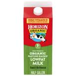 Horizon Organic 1% Lowfat High Vitamin D Milk - 0.5gal