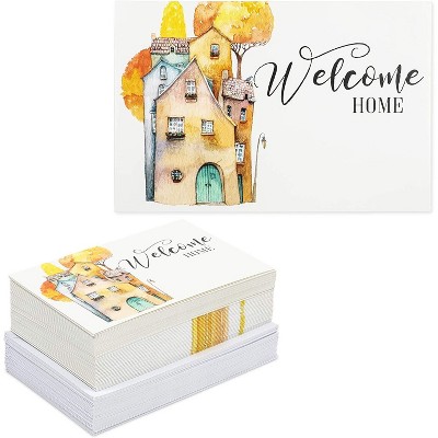 Pipilo Press 48-Pack Welcome Home Real Estate Cards with Envelopes, Realtor Greeting Cards (4 x 6 In)