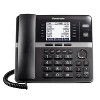 Panasonic® Corded-Handset DECT 6.0 Cordless Office Phone Extension for KX-TGW420B 4-Line Office Phone Base Station, Black, KX-TGWA40B - 2 of 4