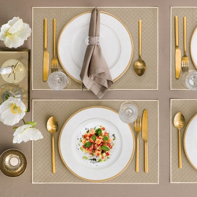 Togas Fernando Gold Placemat Rectangular