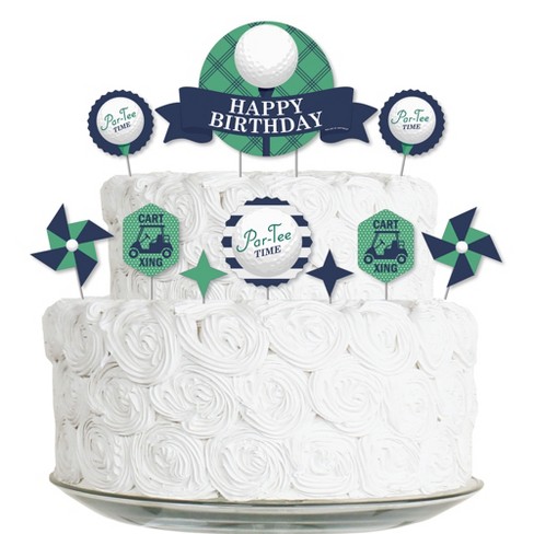 Big Dot Of Happiness Par-tee Time - Golf - Birthday Party Cake ...