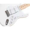 Monoprice Indio Cali Classic Electric Guitar - White, With Gig Bag - 4 of 4
