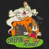 Men's Mickey & Friends Halloween Retro Mickey Mouse Creepin' it Real Sweatshirt - 2 of 4