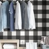 NuWallpaper Farmhouse Plaid Peel and Stick Wallpaper Charcoal - image 4 of 4