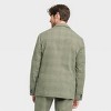 Houston White Adult Causal Fit Plaid Blazer - Green - 2 of 3