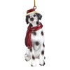 Design Toscano Dalmatian Holiday Dog Ornament Sculpture - 3 of 4
