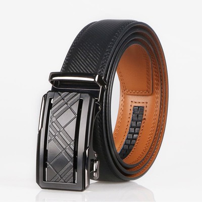 Paaaawaters Leather Ratchet Belt Men, Effortless Style