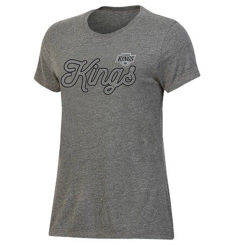 NHL Los Angeles Kings Women's Gray Fashion T-Shirt - image 1 of 3