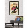Trends International Floral Portrait of Woman Framed Wall Poster Prints - 2 of 4