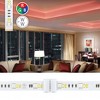 Armacost Lighting 6 Pin RGB+WW LED Strip Light Tape to Tape Splice Connector 5pk Light Accessory - 3 of 4