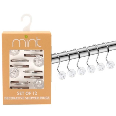 Shower Curtain Hook Rings (12-pack) : Target