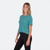 Vapor Apparel Women's Cropped 200 Mile Tee Shirt - 3 of 3