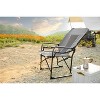 VYNXARIA Heavy Duty Camping Directors Chair ¨C Oversized & Portable with Side Table in Red! - 4 of 4