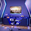 LOVMOR Gaming TV Stand for PS5 with Power Outlet - 2 of 4