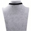 Black Velvet Choker Necklace for Women Gothic Punk Halloween Gift - 2 of 2