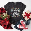Simply Sage Market Women's Merry and Bright Lights Short Sleeve Graphic Tee - 3 of 4
