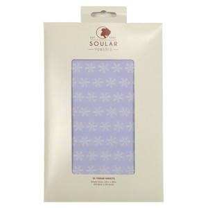 Soular Powered 25ct Tissue Gift Packaging Accessories Snowflakes - 1 of 4