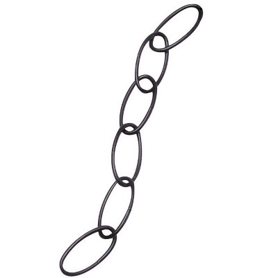 Panacea Black Steel 36 in. H Sturdy Extender Chain 1 pk