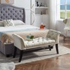 TiramisuBest Storage Ottoman Bench with Lift Top - 275lb Capacity for Living Room & Bedroom - 3 of 4