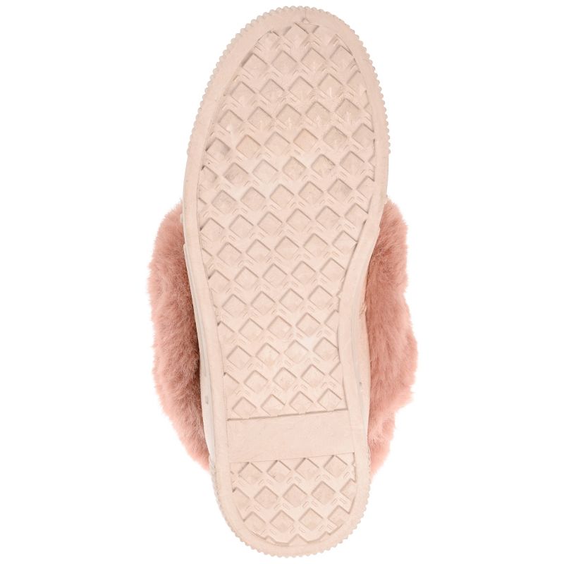 Journee Collection Womens Midnight Tru Comfort Foam Slip On Shoe Style Round Toe Slippers, 6 of 10