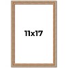 PosterPalooza | Deco Brown Picture Frame - UV Acrylic, Foam Board Backing, Hanging Hardware - 2 of 4