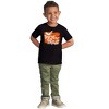 Happy Halloween Trick or Treat Bats Toddler Baby Graphic T Shirt Brisco Brands - 3 of 4
