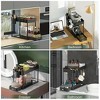 Under Sink Organizer, 2 Tier Bathroom Cabinet Organizer with Sliding Basket, Multi-Purpose Under Sink Organizers and Storage for Bathroom Kitchen - 3 of 4