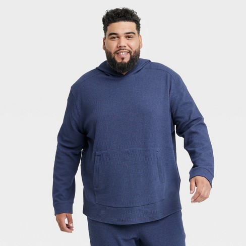 Men's Waffle-knit Henley Athletic Top - All In Motion™ Gray S : Target