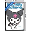 Trends International Hello Kitty and Friends: Hello - Kuromi Feature Series Framed Wall Poster Prints - 3 of 4