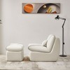 NicBex Couches for Living Room Recliner Single Seat Upholstered Lounge Chair Sofa Modern Design Accent Sofa with Ottoman - 2 of 4