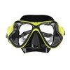 Hawaii Divers Manta Ray Adult Snorkel Mask – Bright Yellow/ Black(Unisex) - 2 of 3