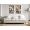 Kate & Laurel All Things Decor (Set of 2) 23"x33" Sylvie MCM Floral 2 and MCM Plant 2 Framed Metallic Canvas Wall Art by Rachel Lee - 4 of 4
